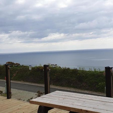 Sunset Sea View Chalet With Hot Tub Torpoint Exterior foto