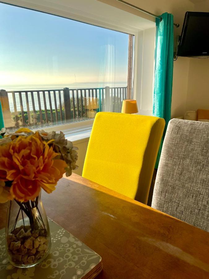 Sunset Sea View Chalet With Hot Tub Torpoint Exterior foto